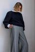 Femmes du Sud amore lurex pants black